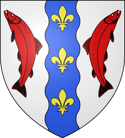 Blason de la commune Chazelles-sur-Albe