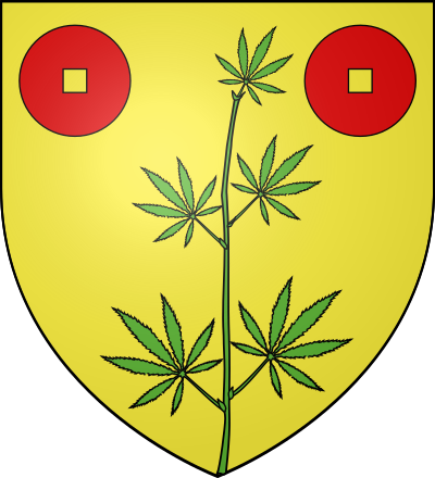 Blason de la commune Chenevières