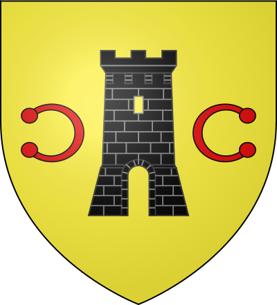 Blason de la commune Clayeures