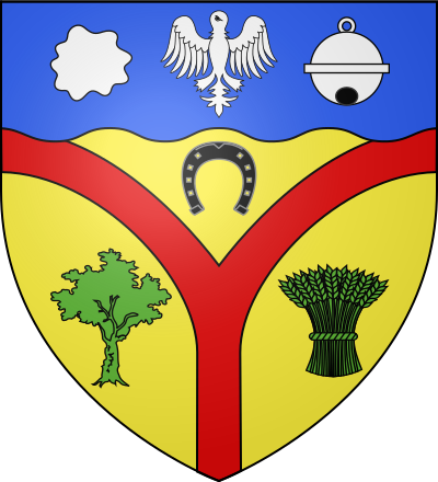 Blason de la commune Crépey