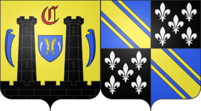 Blason de la commune Custines