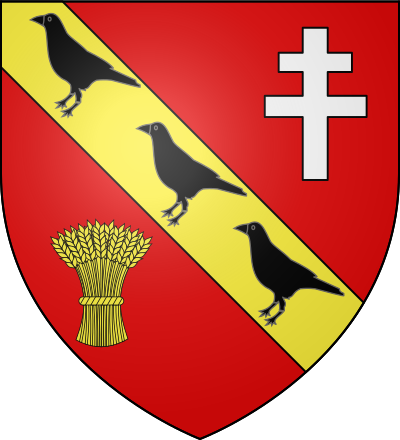 Blason de la commune Einvaux