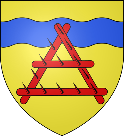 Blason de la commune Erbéviller-sur-Amezule