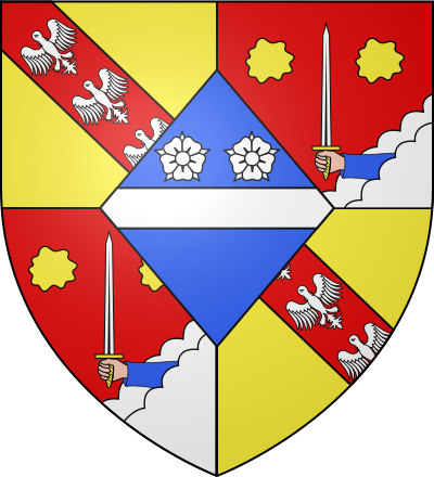 Blason de la commune Halloville