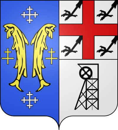 Blason de la commune Haucourt-Moulaine