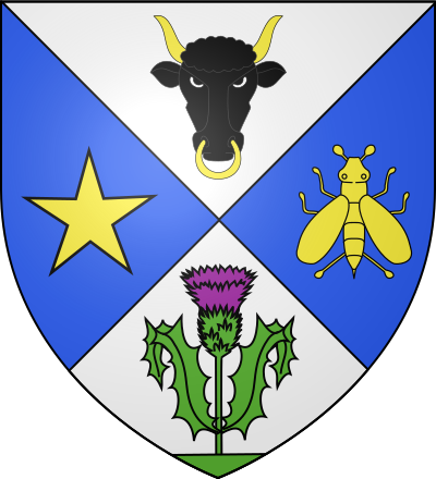 Blason de la commune Heillecourt