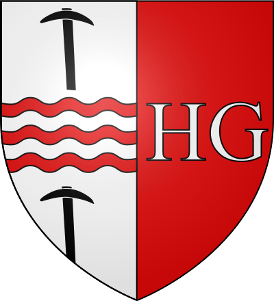 Blason de la commune Hussigny-Godbrange