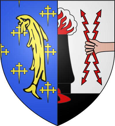 Blason de la commune Jœuf
