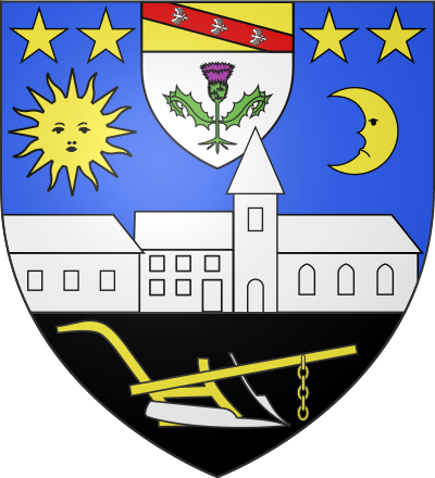 Blason de la commune Laneuveville-devant-Nancy