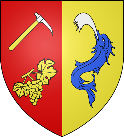 Blason de la commune Laxou