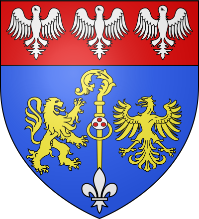 Blason de la commune Lay-Saint-Christophe