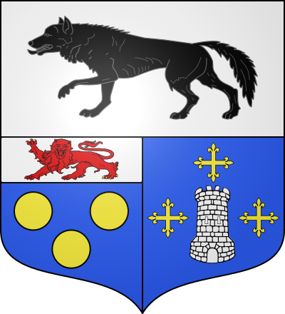 Blason de la commune Lupcourt