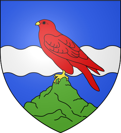 Blason de la commune Moncel-sur-Seille