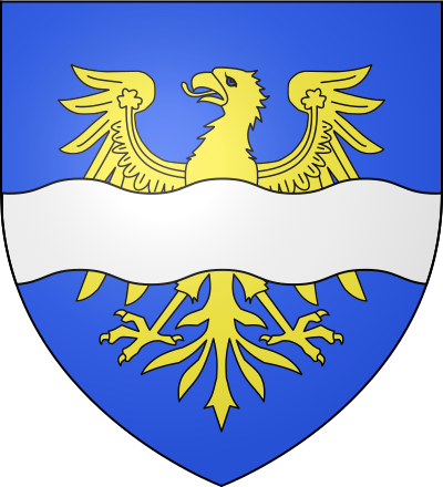 Blason de la commune Morville-sur-Seille