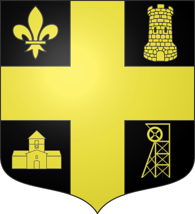 Blason de la commune Moutiers