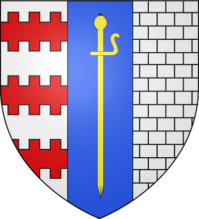 Blason de la commune Pierre-la-Treiche