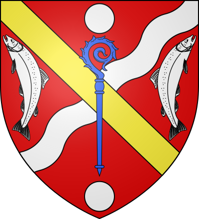 Blason de la commune Raon-lès-Leau