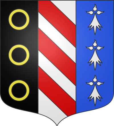 Blason de la commune Saint-Baussant