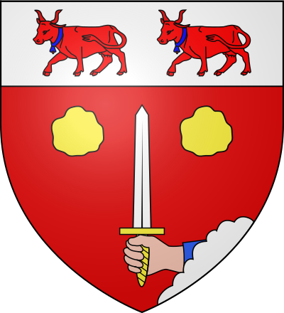 Blason de la commune Vacqueville