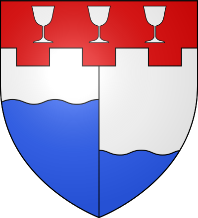 Blason de la commune Vannes-le-Châtel