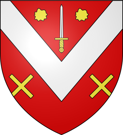 Blason de la commune Vaucourt