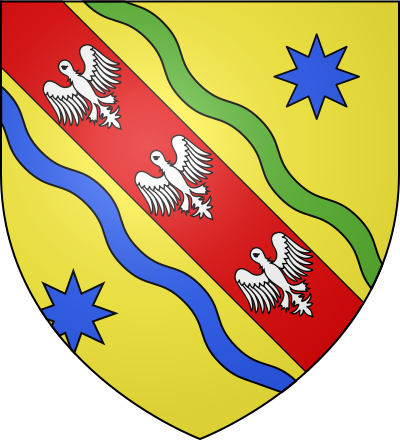 Blason de la commune Ville-Houdlémont