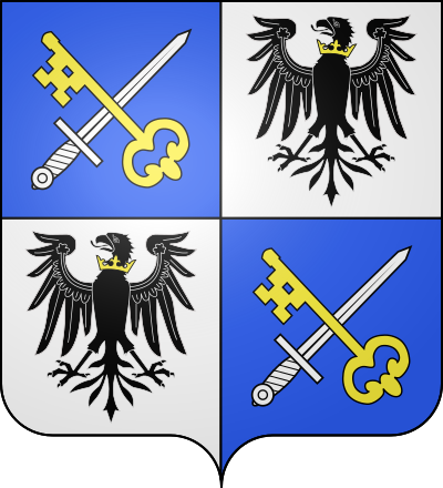 Blason de la commune Xures