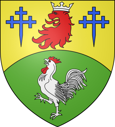 Blason de la commune Baudrémont