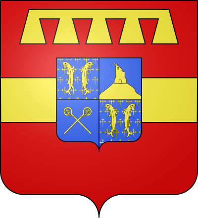 Blason de la commune Belrain