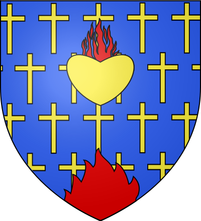 Blason de la commune Brandeville