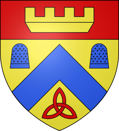 Blason de la commune Brouennes