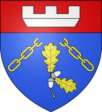 Blason de la commune Courouvre