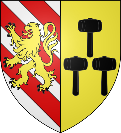 Blason de la commune Cousances-les-Forges