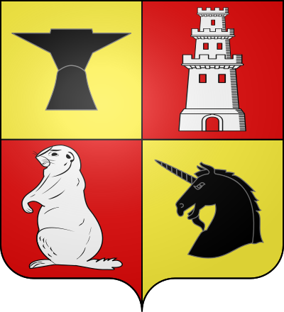 Blason de la commune Dainville-Bertheléville