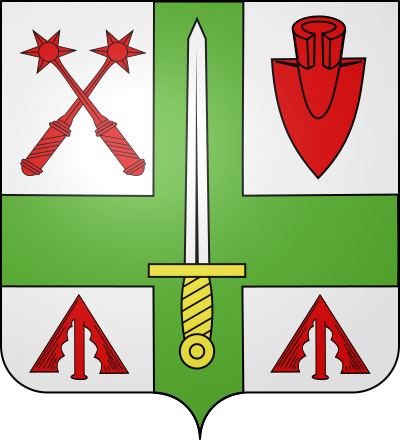 Blason de la commune Euville