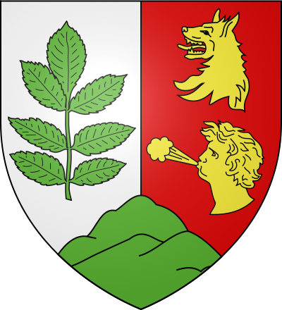 Blason de la commune Fresnes-au-Mont