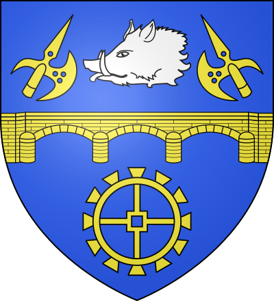 Blason de la commune Guerpont