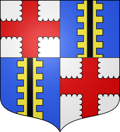 Blason de la commune Heudicourt-sous-les-Côtes