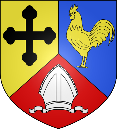 Blason de la commune Landrecourt-Lempire