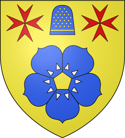 Blason de la commune Lignières-sur-Aire