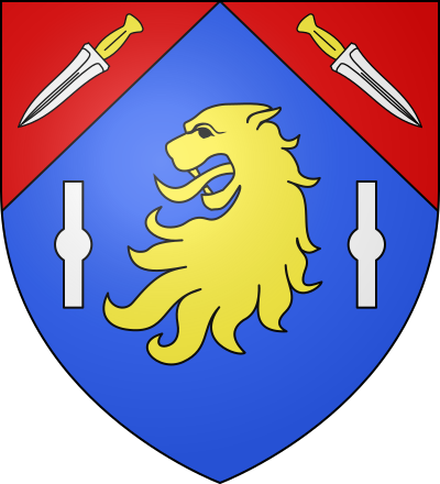 Blason de la commune Lion-devant-Dun