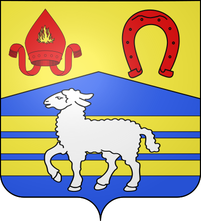 Blason de la commune Mandres-en-Barrois