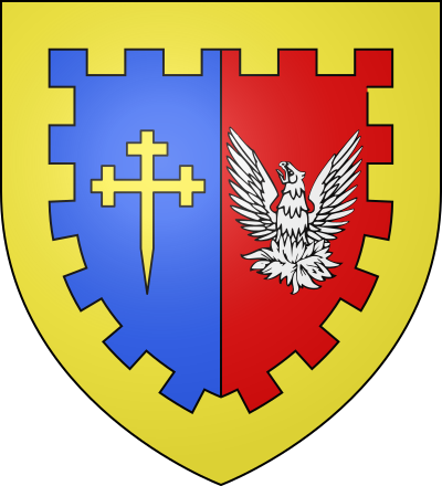 Blason de la commune Marre