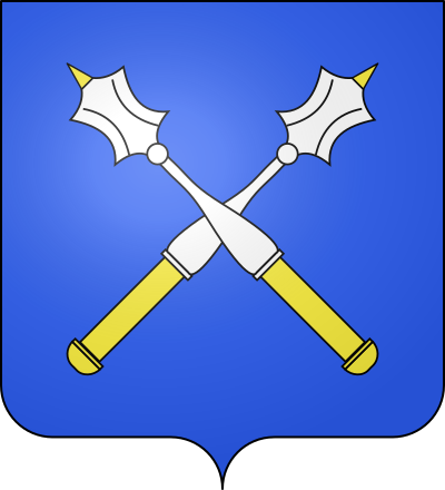 Blason de la commune Pont-sur-Meuse
