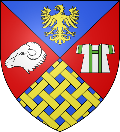 Blason de la commune Ranzières