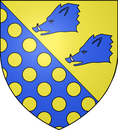 Blason de la commune Trésauvaux