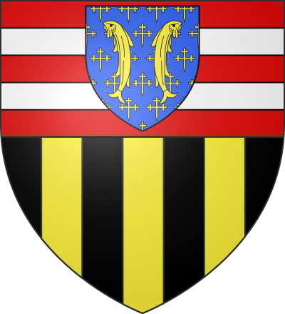 Blason de la commune Les Trois-Domaines