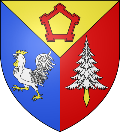 Blason de la commune Troyon