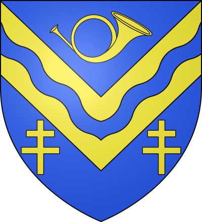 Blason de la commune Vacherauville