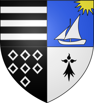 Blason de la commune Arradon